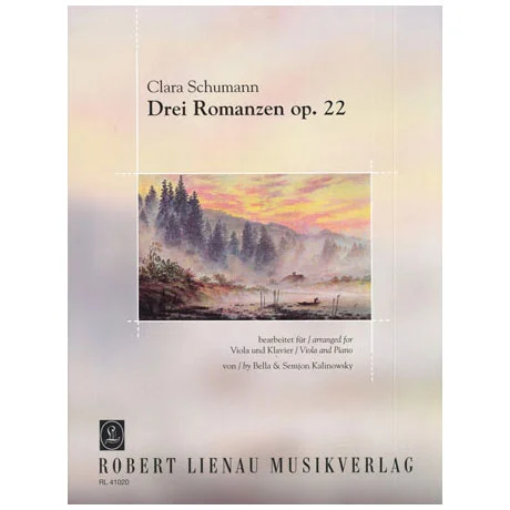Schumann, C.: Drei Romanzen Op.22