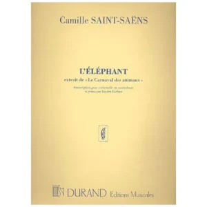 Saint-Saëns, C.: L’éléphant aus »Le carnaval des animaux«