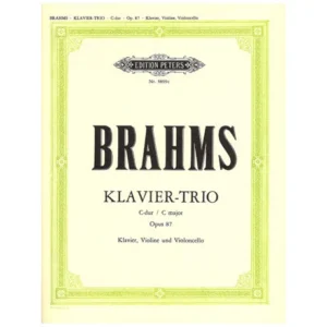 Brahms, J.: Klaviertrio Nr. 3 Op. 87 C-Dur