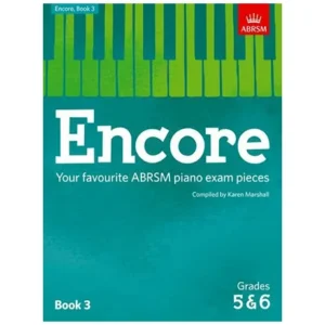 ABRSM: Encore – Your favourite ABRSM violin exam pieces Book 3 Grade 5 & 6