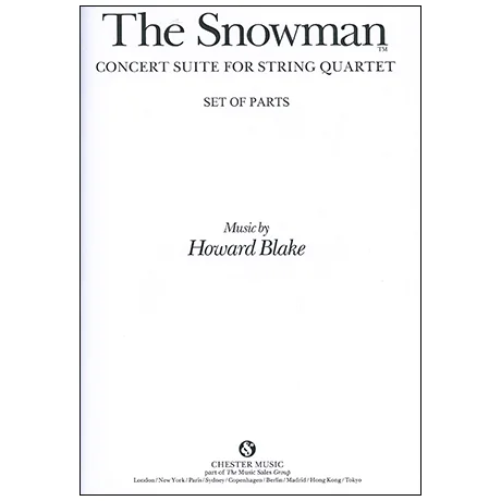 Blake, H.: The Snowman – Stimmen