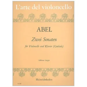 Abel, K. F.: 2 Violoncellosonaten WKO 147 und 148