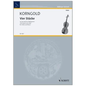 Korngold, E. W.: 4 Stücke Op. 11