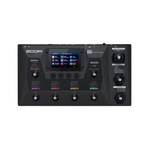 ZOOM B6 – Pedaliera multieffetto e IR loader per basso