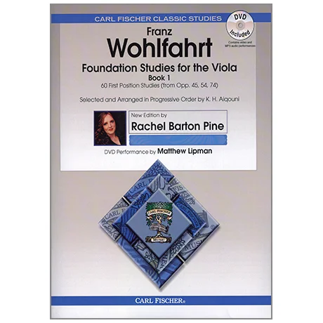 Wohlfahrt, F.: Foundation Studies For Viola Book 1 (+DVD)
