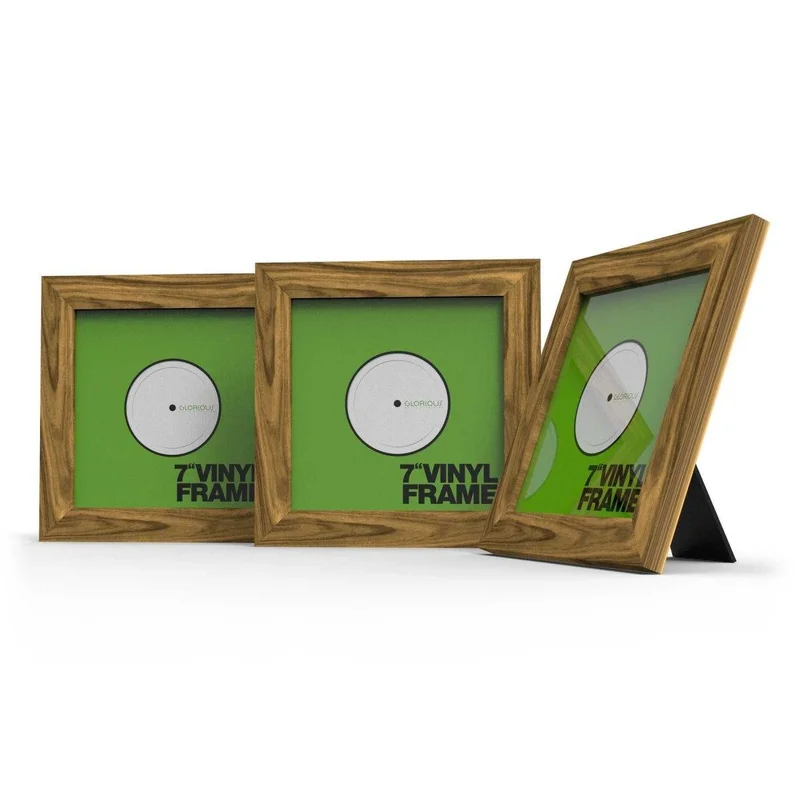 Glorious vinyl frame set 7 rosewood