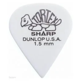 Dunlop 412r1.5 tortex sharp white 1.5mm bag/72