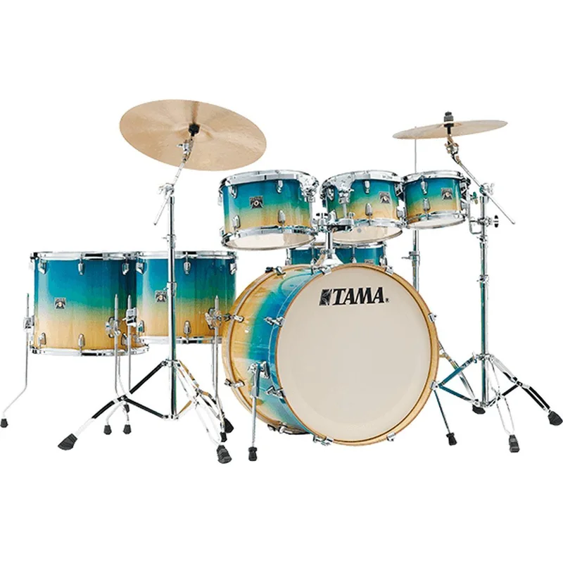 TAMA CL72RS-PCLP Superstar Classic 7-pezzi shell pack cassa 22 CARIBBEAN LACEBARK PINE FADE