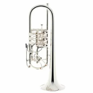 SCHAGERL WIEN “Z” TROMBA IN DO SILVER PLATED SN 10930
