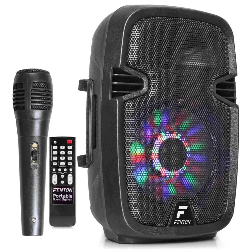 FENTON FT8LED SISTEMA PORTATILE 8″ BT/micro
