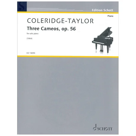 Coleridge-Taylor, S.: Three Cameos, Op. 56