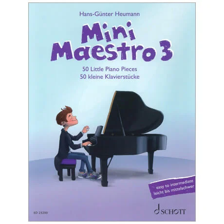 Heumann, H.: Mini Maestro Band 3 – 50 kleine Klavierstücke