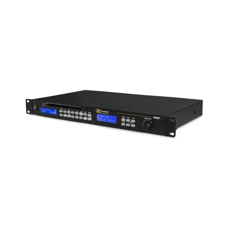 POWER DYNAMICS PDC-60 USB/CD player/FM/DAB+ 1U