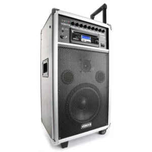 Vonyx st100 mk2 sistema audio portatile 8 bt/cd/mp3/uhf