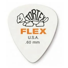 Dunlop 428p.60 tortex flex standard .60 mm pack/12