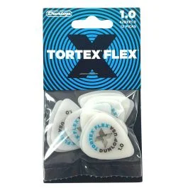 Blister plettri Dunlop 428XP1.0 Tortex Flex X 12pz 1.0mm | Cavalli Musica