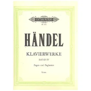 Händel, G. F.: 6 Fugen Op. 3, 6 kleine Fugen