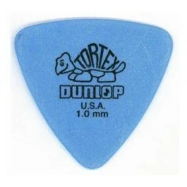 Dunlop 431p tortex triangle blue 1.0