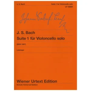 Bach, J. S.: Cello-Suite Nr. 1 BWV 1007 G-Dur