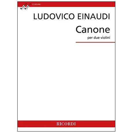 Einaudi, L.: Canone per due violoni (1987)