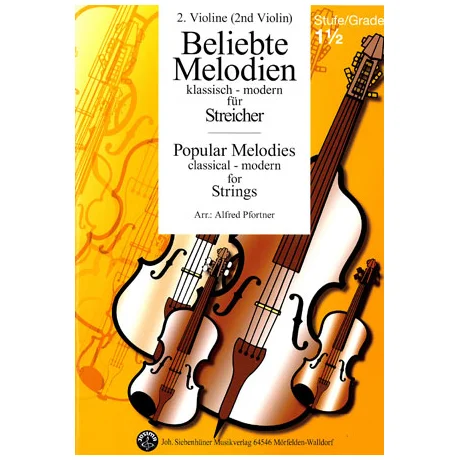 Beliebte Melodien: klassisch bis modern Band 2 – Violine 2