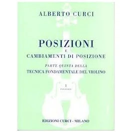 Curci Posizioni del violino 1