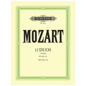 Mozart, W. A.: 12 Duos, Band 1 KV Anh. 152