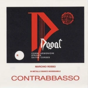 Dogal r34/3 la serie rossa corda singola contrabasso 4/4