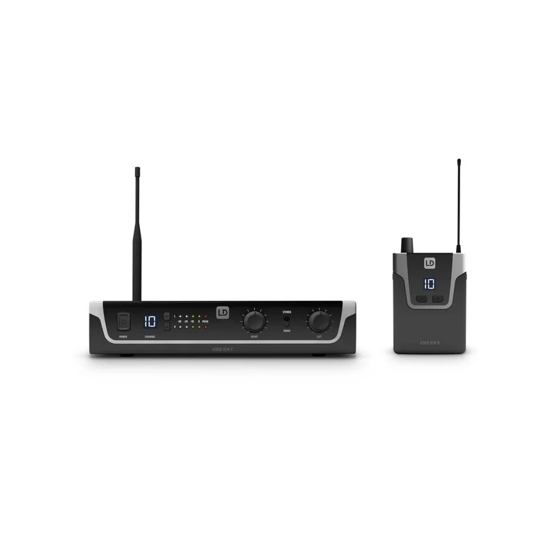 LD SYSTEMS U306 IEM – Sistema di monitoraggio in-ear – 655 – 679 MHz