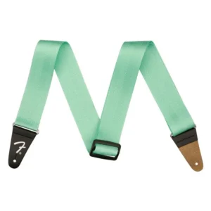 FENDER 2″ AM PRO SEATBELT Mystic Surf Green TRACOLLA PER CHITARRA