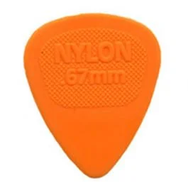 Dunlop 443r.67 nylon midi orange .67mm