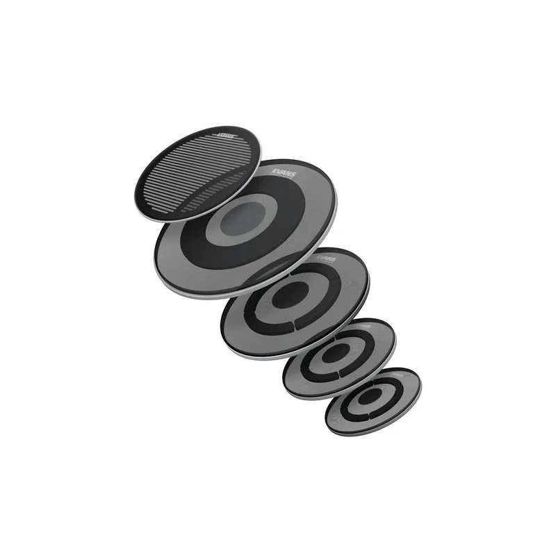 Evans eppb-db1-r db one rock set di pelli silent