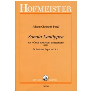 Pezel, J. C.: Sonata Xantippea aus »Opus musicum sonatarum«
