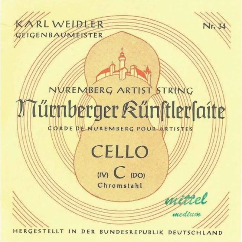 NURNBERGER CORDA “DO” IN ACCIAIO PER VIOLONCELLO KUNSTLER 4/4