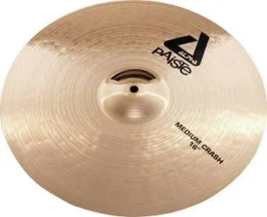 PAISTE ALBRCMC16 ALPHA BRILLANT MEDIUM CRASH PIATTO PER BATTERIA 16 ALB-RCM-C16