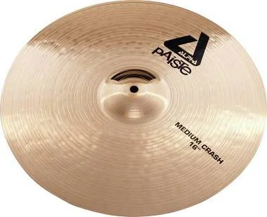 PAISTE ALBRCMC16 ALPHA BRILLANT MEDIUM CRASH PIATTO PER BATTERIA 16 ALB-RCM-C16