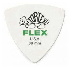 Dunlop 456r.88 tortex flex triangle .88 mm bag/72