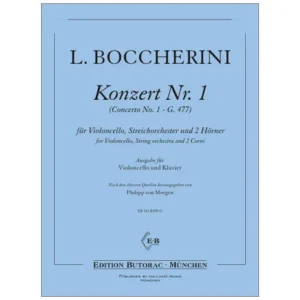 Boccherini, L.: Violoncellokonzert Nr. 1 G 477 C-Dur