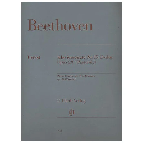 Beethoven, L. v.: Klaviersonate Nr. 15 D-Dur Op. 28 Pastorale