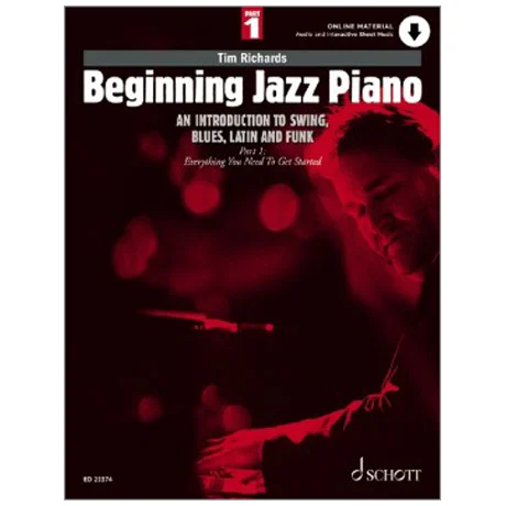 Richards, T.: Beginning Jazz Piano (+Online Audio) – Part 1