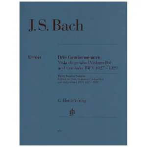 Bach, J. S.: 3 Gambensonaten BWV 1027-1029