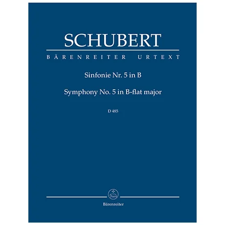 Schubert, F.: Sinfonie Nr. 5 B-Dur D 485