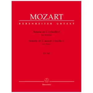 Mozart, W. A.: Sonate KV 545 C-Dur »Facile«