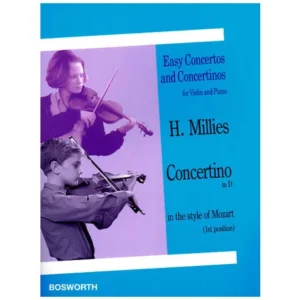 Millies, H.: Concertino D mayor in the style of Mozart