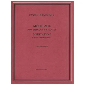Zámecník, E.: Meditation für Streichquartett