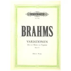 Brahms, J.: Paganini-Variationen Op. 35
