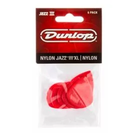 Blister plettri Dunlop 47PXLN Nylon Jazz III XL 6pz 1.38mm | Cavalli Musica