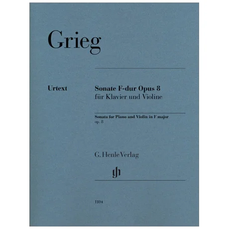 Grieg, E.: Violinsonate F-dur op. 8