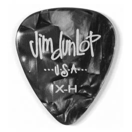 Dunlop 483r#02 black perloid – extra heavy