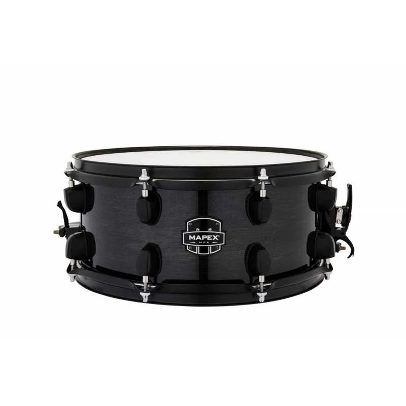 Mapex mpnmp3600bmb snare drum mpx 13×6 transparent midnight black